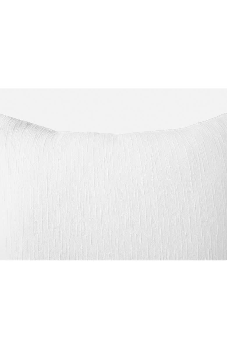 Coyuchi Toro Canyon Organic Cotton Euro Sham, Alternate, color, Alpine White