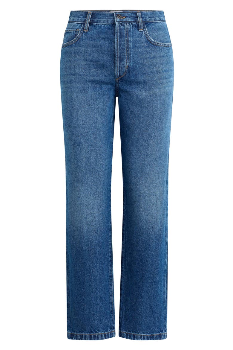 The Otto High Waist Ankle Straight Leg Jeans, Alternate, color, VINTAGE CAMPBELL