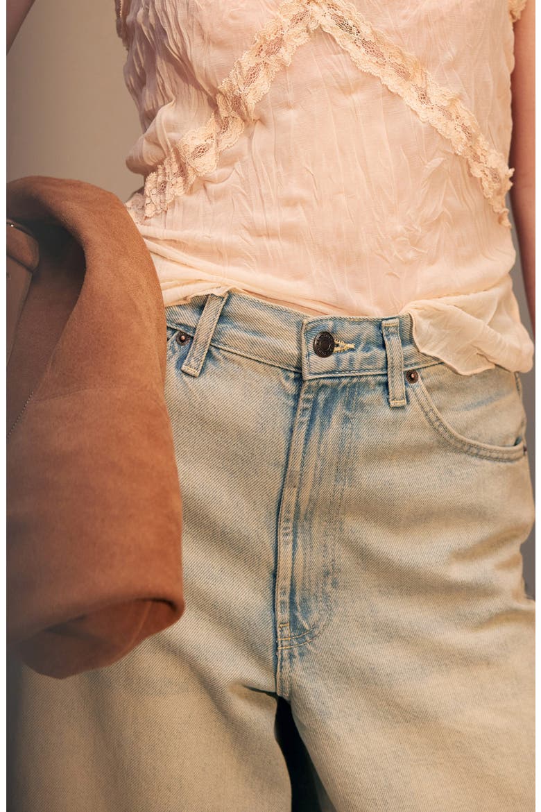 Denim Jorts, Alternate, color, LIGHT BLUE