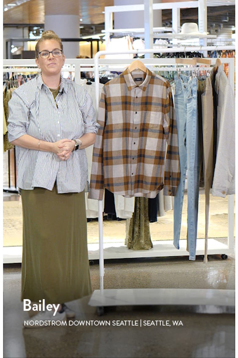 Yorkshire Plaid Flannel Button-Up Shirt video