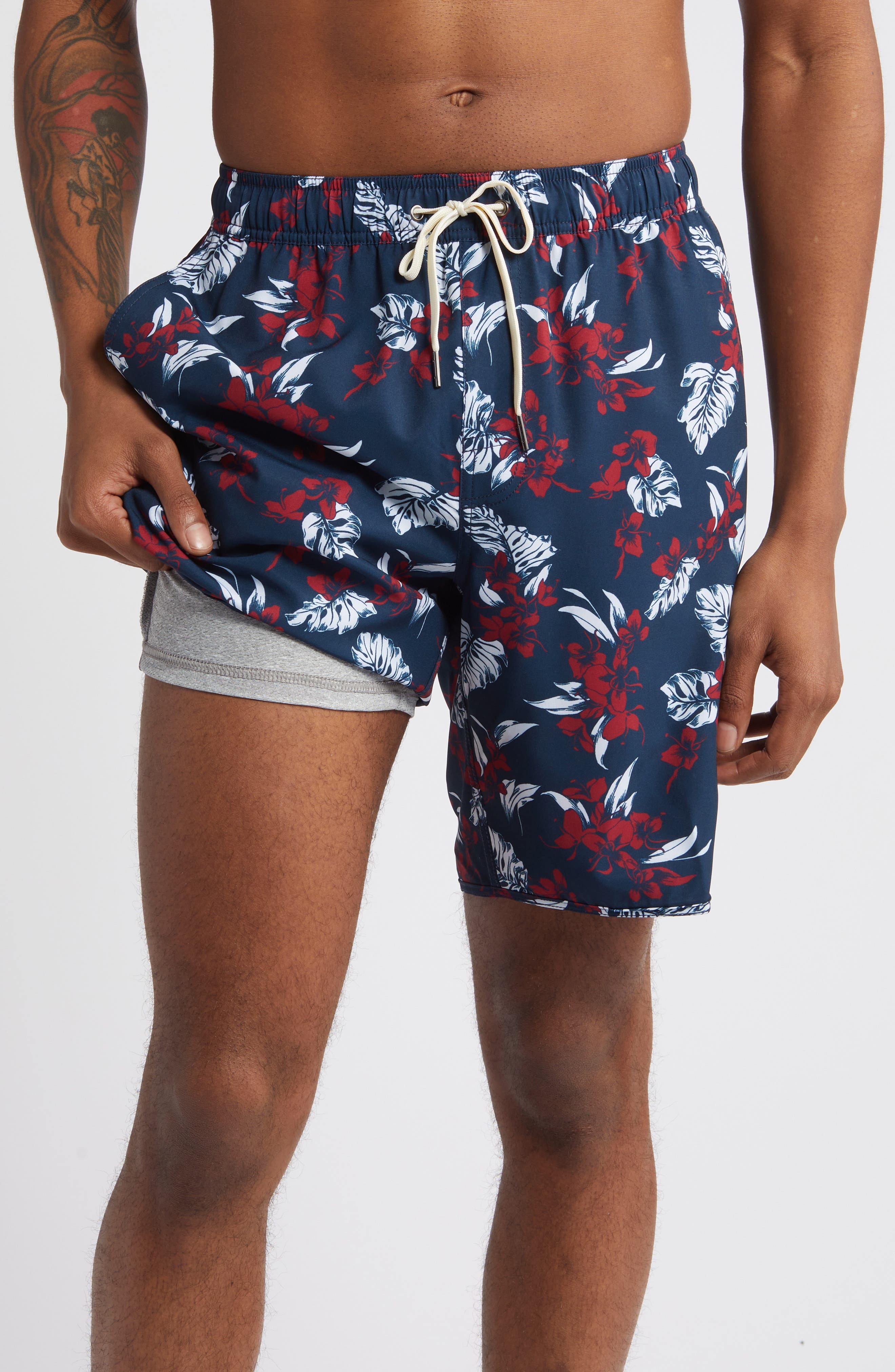 NAVY NAUTICAL HAWAIIAN