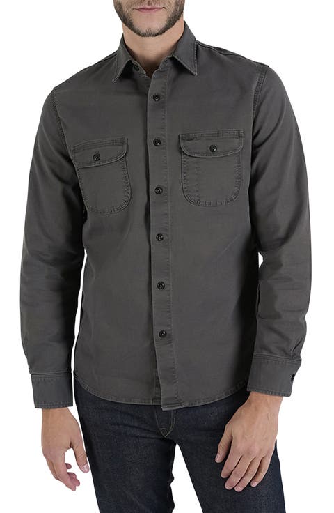 The Brace Cotton Button-Up Shirt