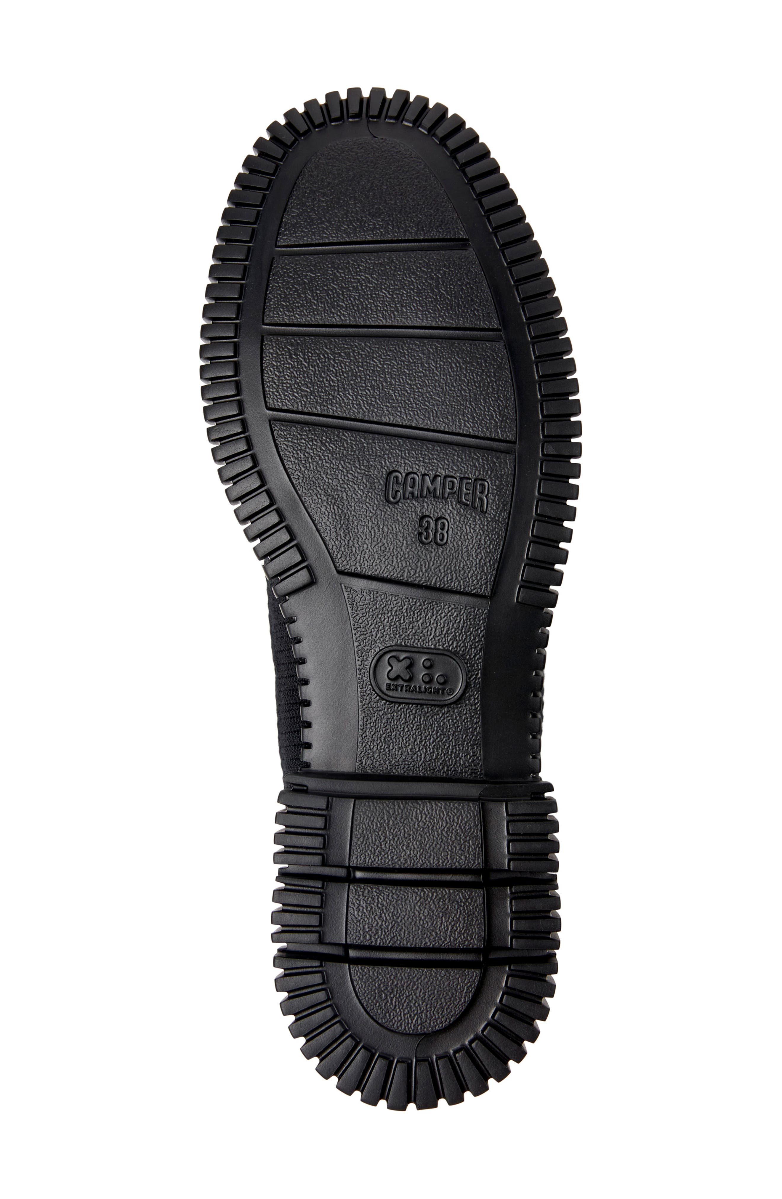 Camper Pix Combat Boot, Alternate, color, Black