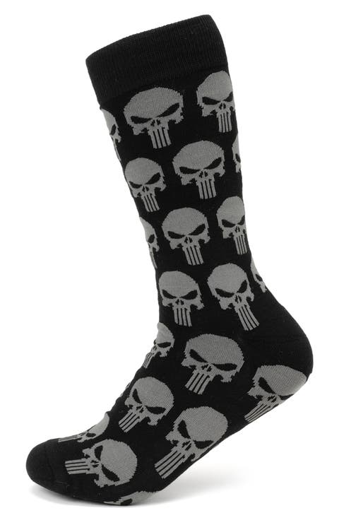 Punisher Socks & Lapel Pin Set