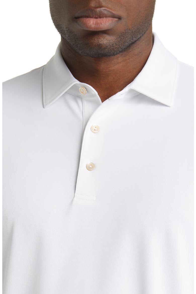 Solid Performance Polo, Alternate, color, WHITE