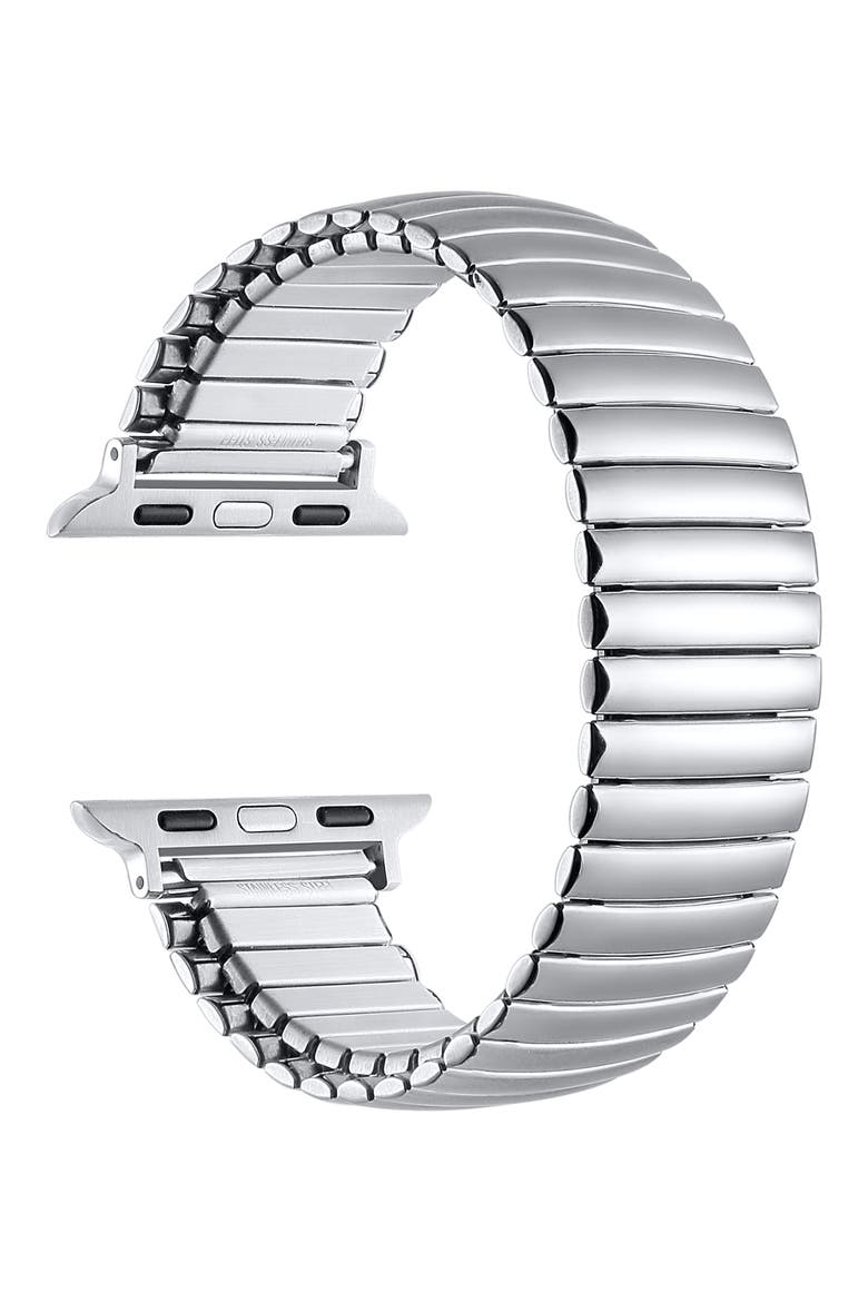 Slink 42mm Apple Watch® Stretch Watchband, Alternate, color, SILVER