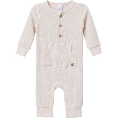 Modern Moments™ By Gerber Waffle Knit Romper With Kangaroo Pocket In White