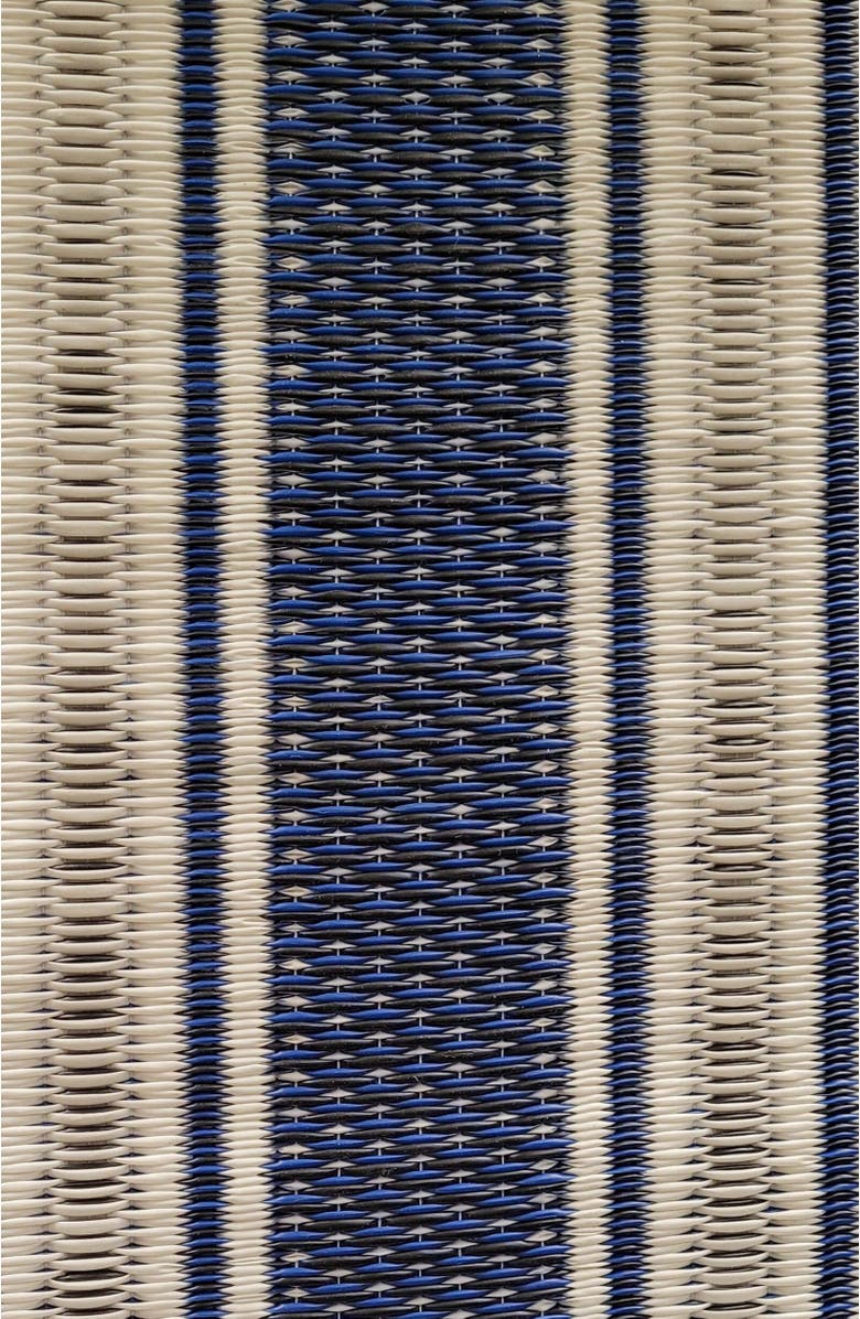 Mad Mats Vertical Stripe Blue & White Rug, Alternate, color, Blue And White
