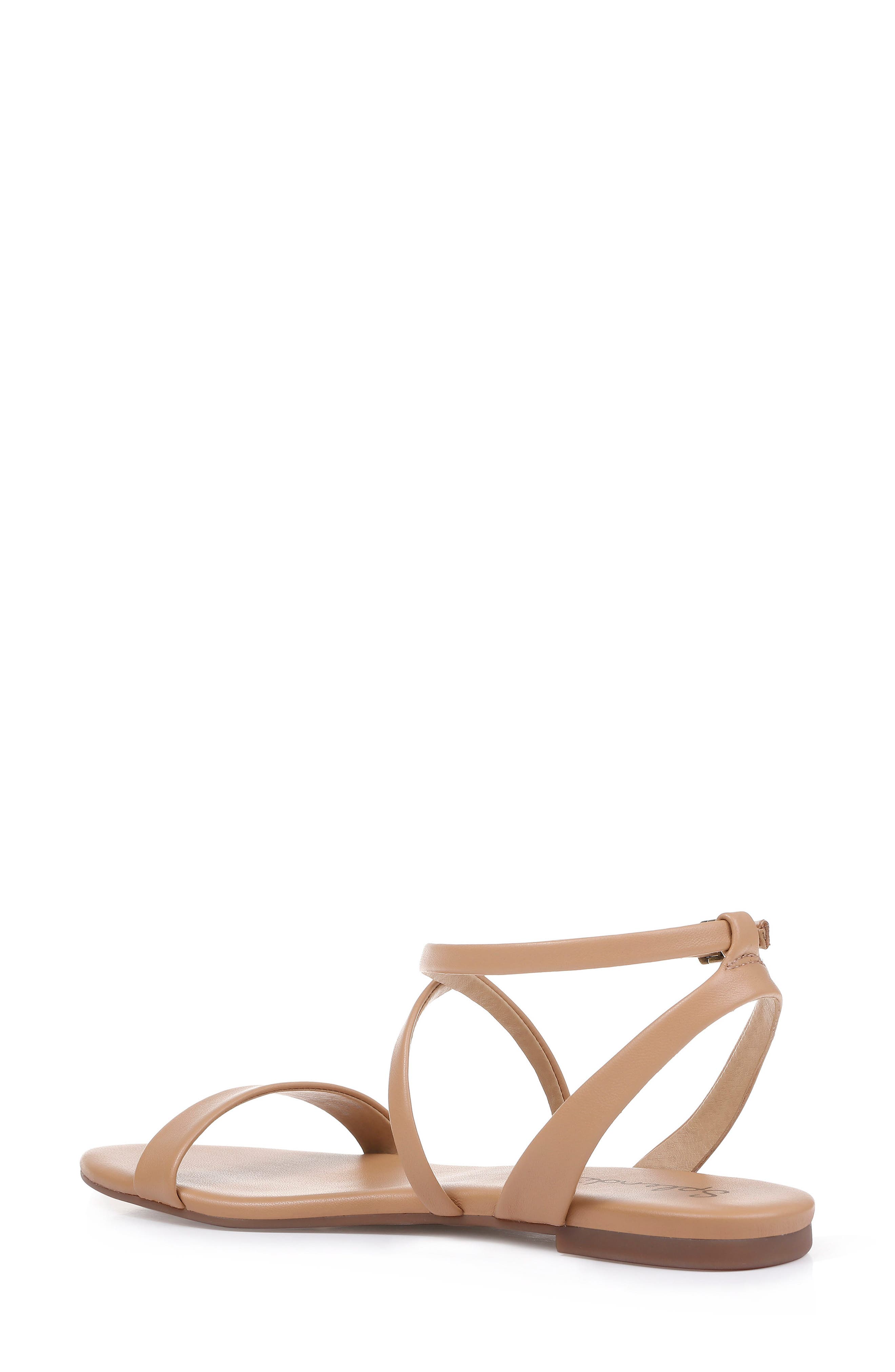 Susannah Strappy Sandal, Alternate, color, NUDE LEATHER