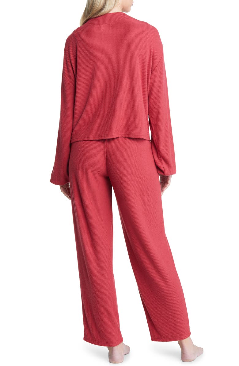 Open Edit 3-Piece So Soft Rib Lounge Set, Alternate, color,