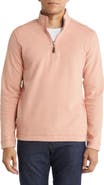 Johnston & Murphy Men's Reversible Quarter Zip Pullover