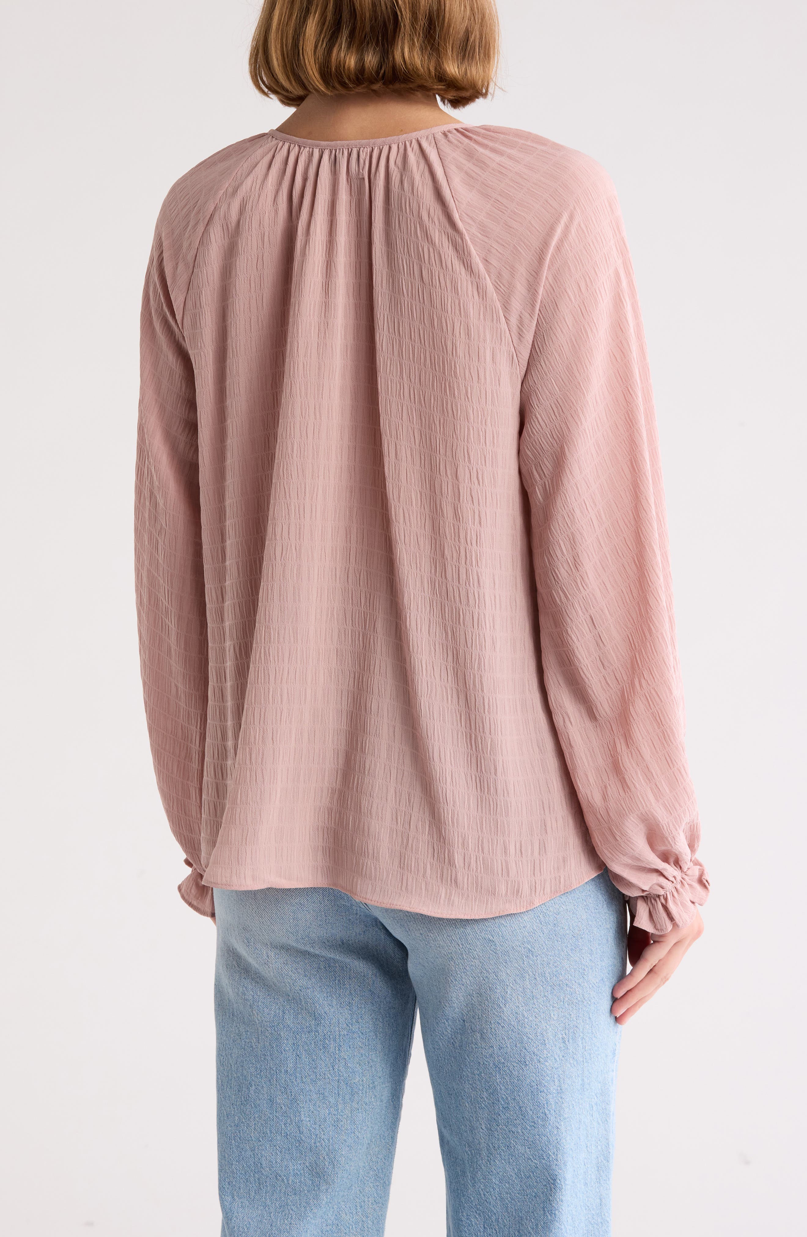 NORDSTROM RACK Shadow Stripe Long Sleeve Top (Women) | Nordstromrack