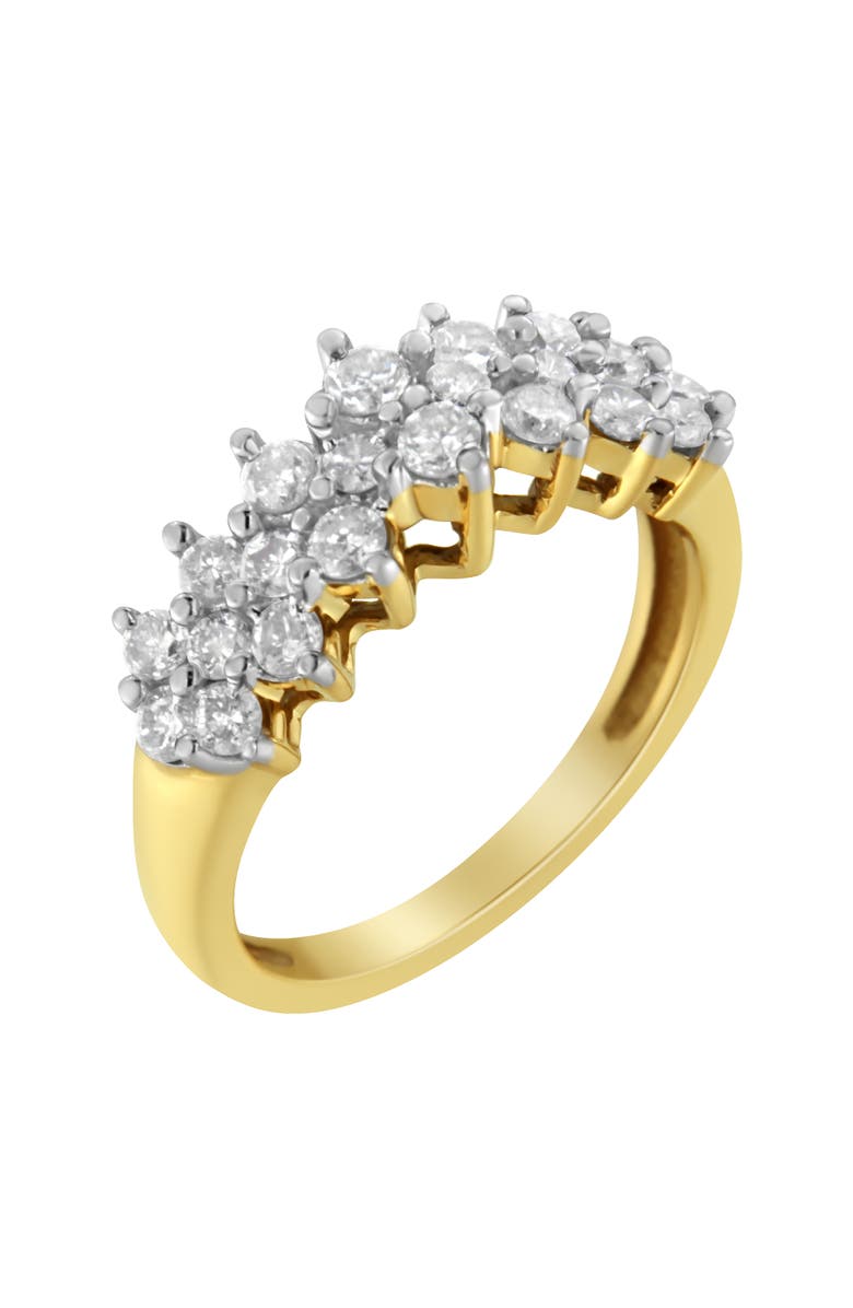 Haus of Brilliance 10K Yellow Gold 1.0 Cttw Round Diamond Ring, Main, color, Yellow