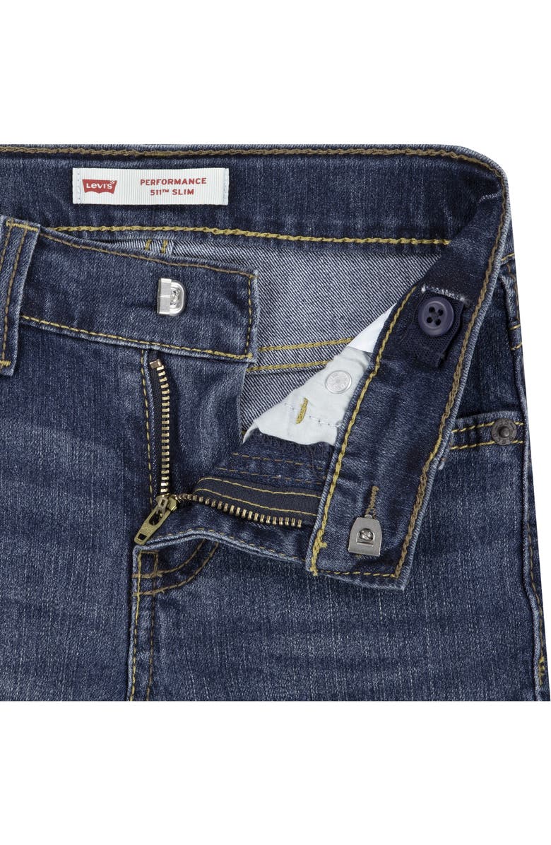 Levi's 511<sup>™</sup> Slim Fit Jeans, Alternate, color, Evans Blue