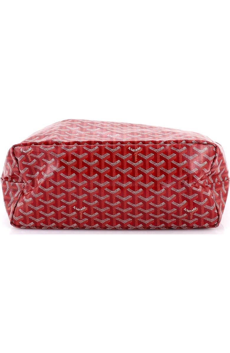 Pre-Owned Goyard Saint Louis Tote Coated Canvas PM, Alternate, color, White