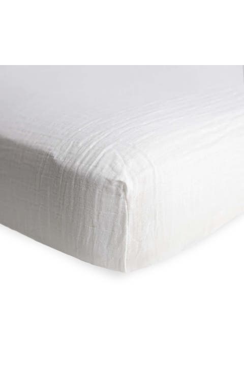 Cotton Muslin Crib Sheet