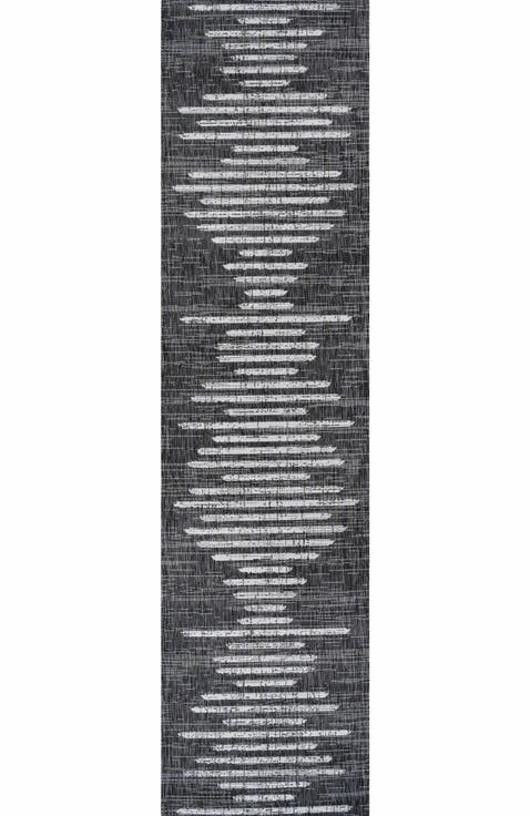 Zolak Berber Stripe Geometric Indoor/Outdoor Area Rug