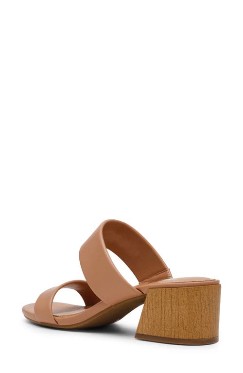 Dolce Vita Dv By  Sharona Block Heel Sandal In Brown