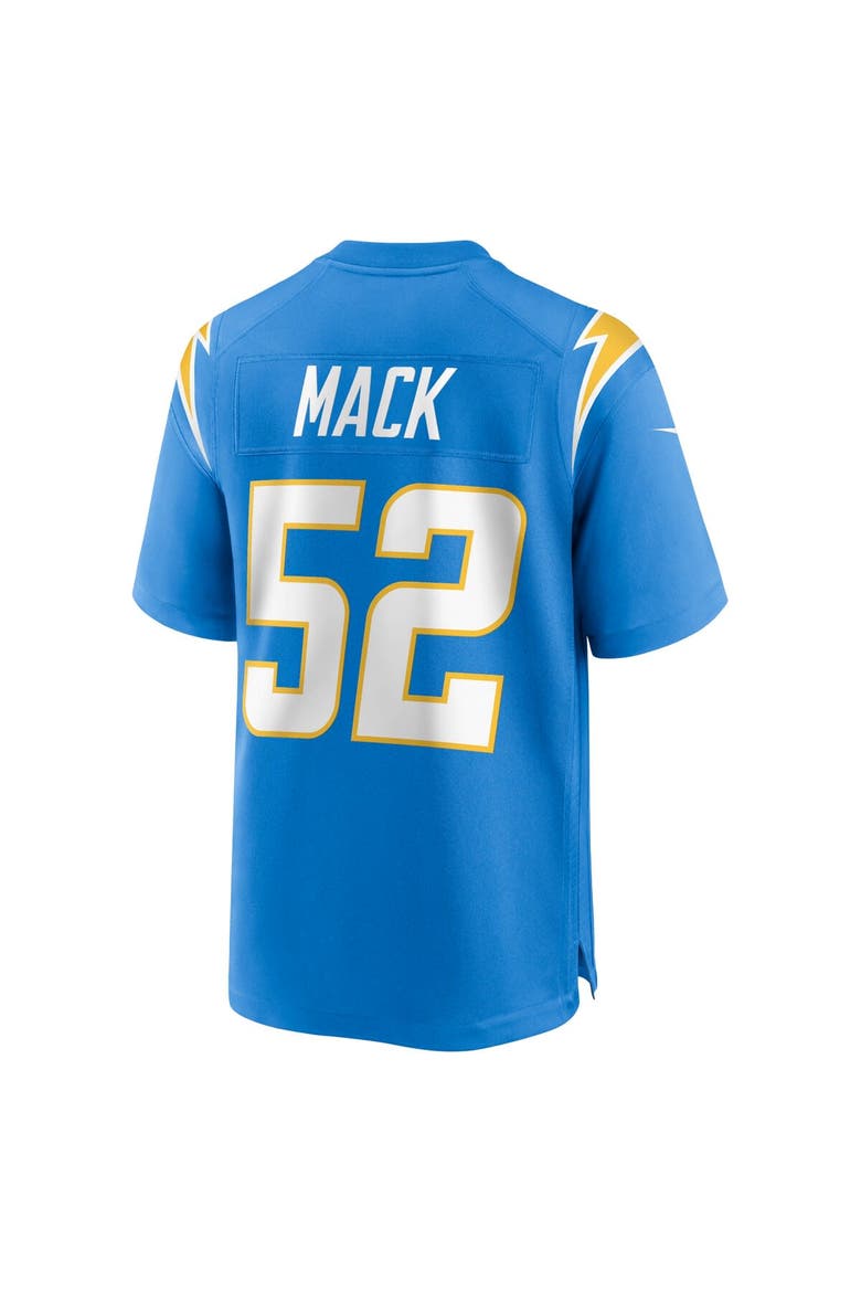 Youth Nike Khalil Mack Powder Blue Los Angeles Chargers Game Jersey, Alternate, color, Powder Blue