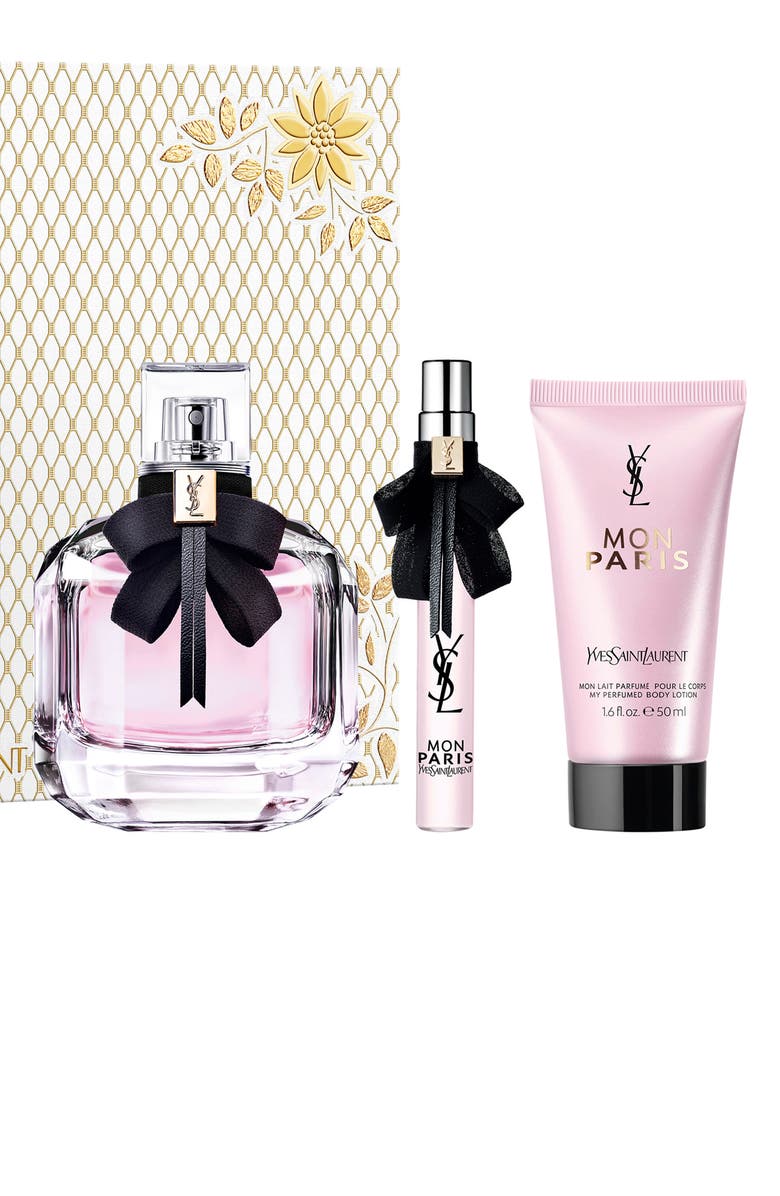 Yves Saint Laurent 3-Piece Mon Paris Eau de Parfum Gift Set (Limited Edition) $180 Value, Alternate, color,