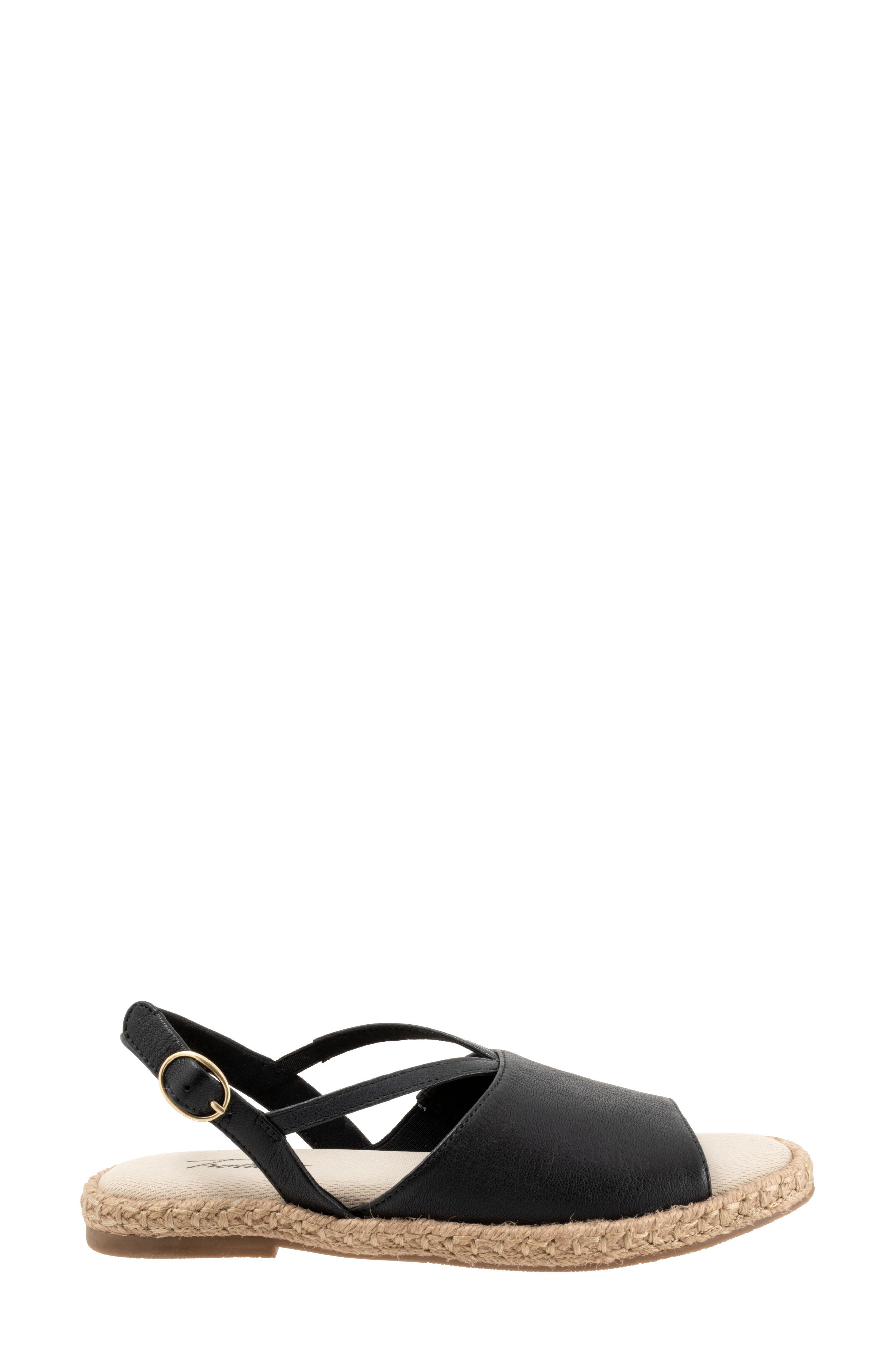 Trotters Pepper Slingback Espadrille Sandal, Alternate, color, Black
