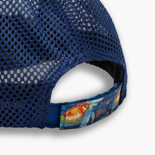 Turtle Fur Kids Quest Trucker Hat In Blue