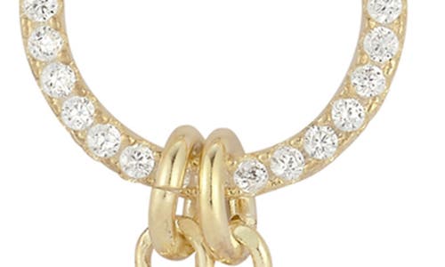 Chloe & Madison Chloe And Madison Cubic Zirconia Mixed Link Y-necklace In Gold