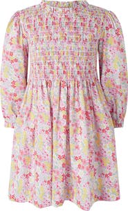 Rachel Riley Ditsy Garden Ruched Dress
