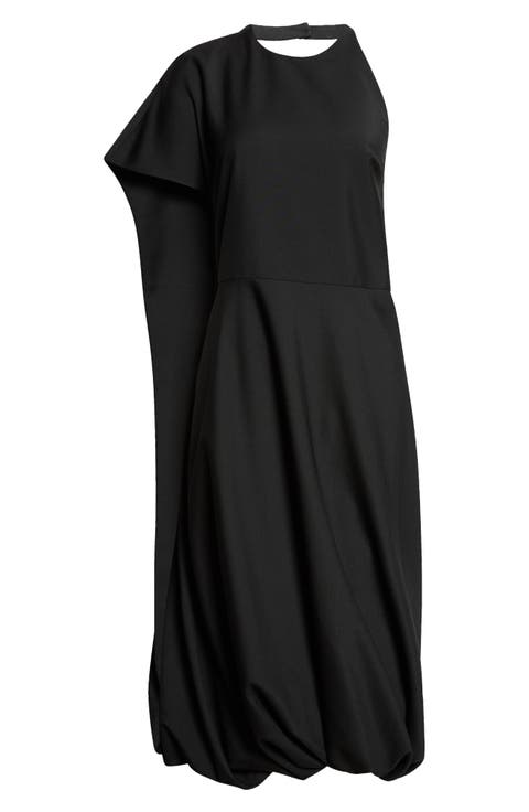 Twisted Cape Dress