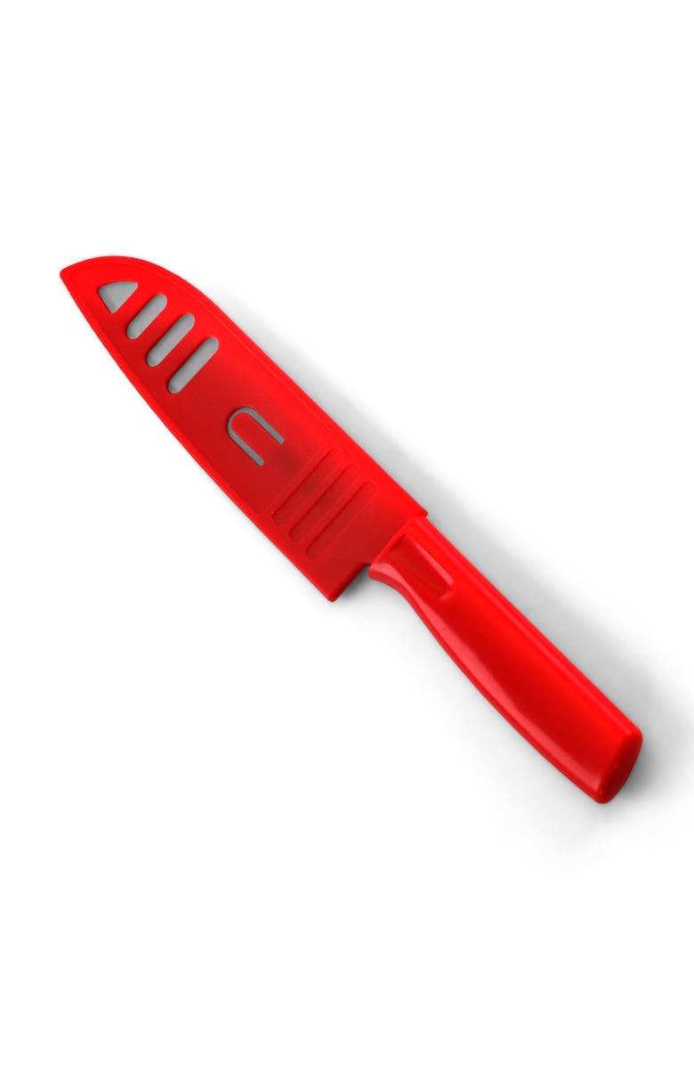 Gibson Everyday Everyday Grantville 4 Piece 6 Inch Santoku Knife with Sheath, Alternate, color, Assorted