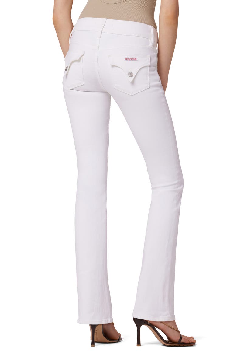 Beth Mid Rise Bootcut, Alternate, color, WHITE