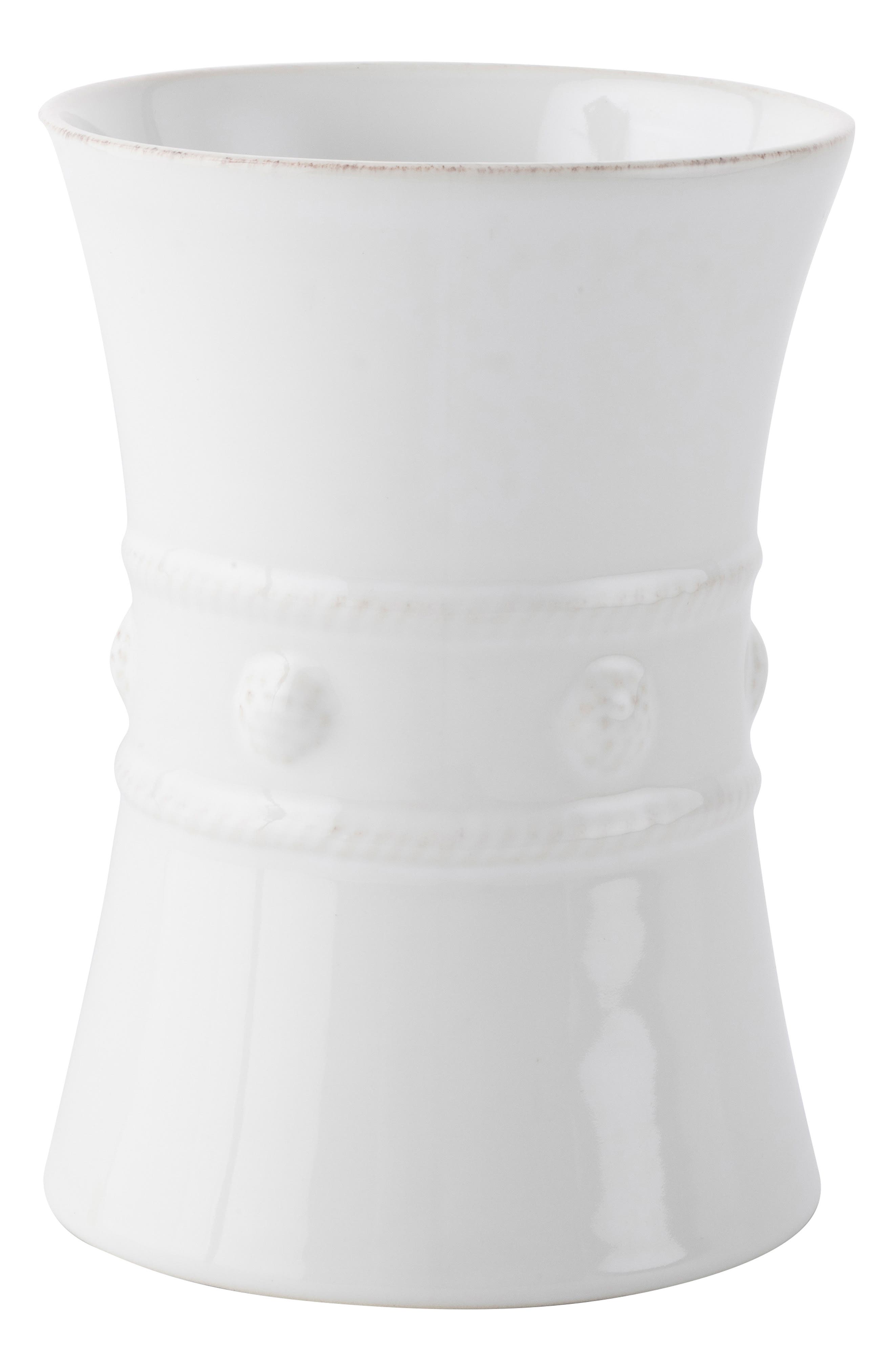 Juliska 'Berry and Thread' Ceramic Utensil Crock - Whitewash
