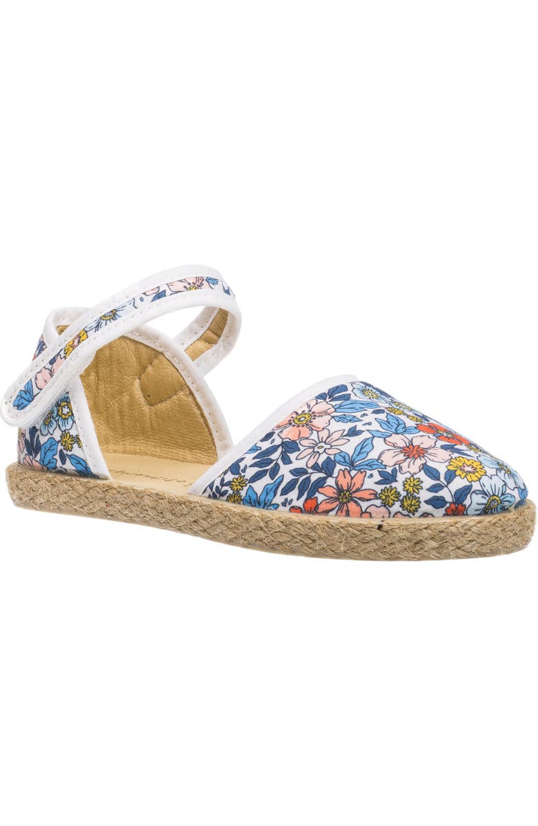 Elephantito Kids' Classic Linen Espadrille, Main, color, Floral