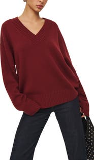 Reformation Jadey Oversize Cashmere Sweater