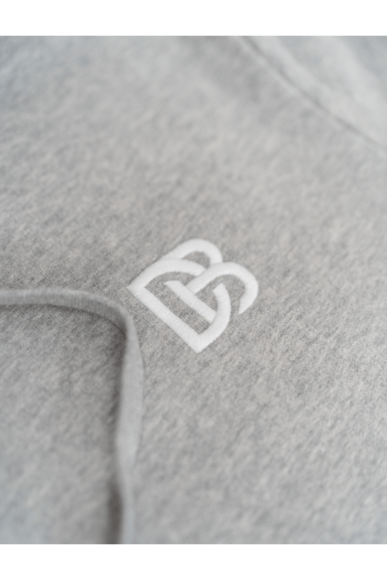 Grey Melange Zip Hoodie, Alternate, color, Grey Melange