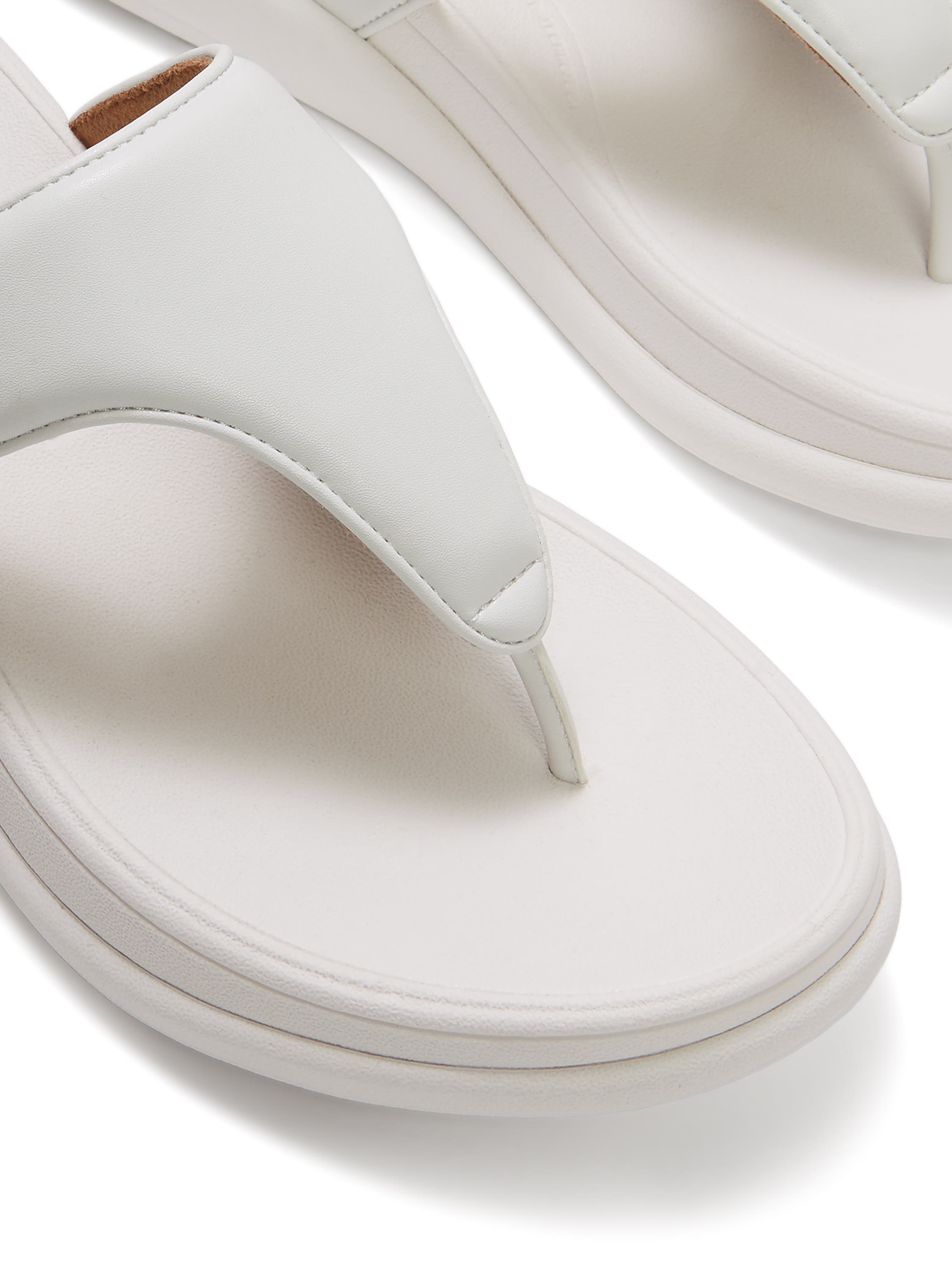 FitFlop F-Mode Go Adj TP Sandal, Alternate, color, Urban White