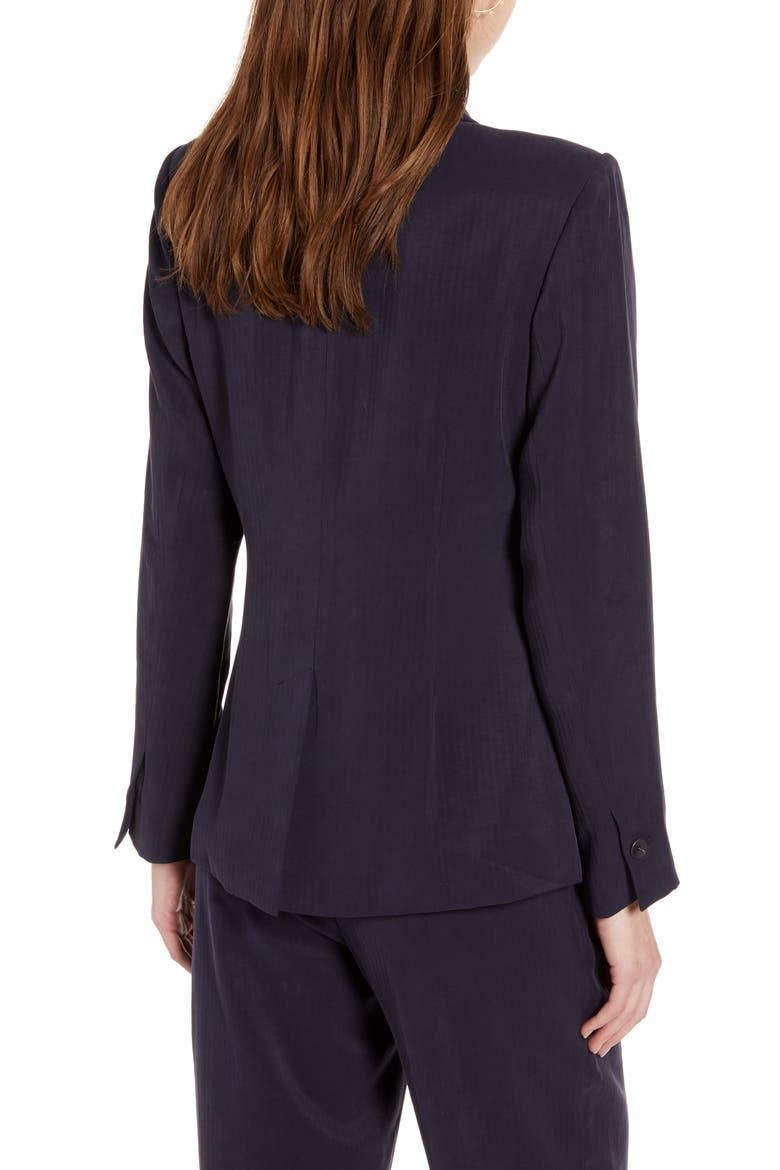 Drapey Double Breasted Blazer (Nordstrom Exclusive), Alternate, color, NAVY NIGHT