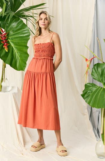 Smocked Tank Dress