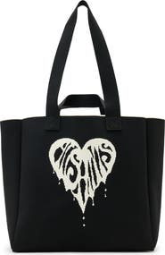 AllSaints Izzy Heart Tote