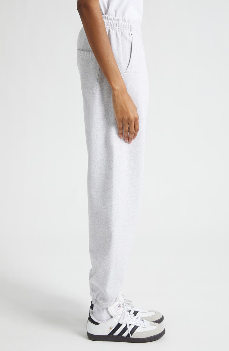 Sporty 
Rich Gender Inclusive NY Health Club Fleece Sweatpants, Alternate, color, Heather Gray