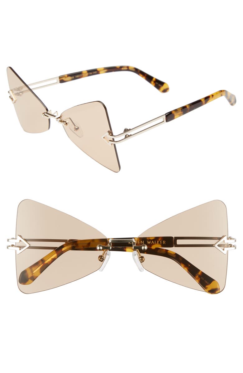 Karen Walker Paradise 57mm Sunglasses, Main, color,