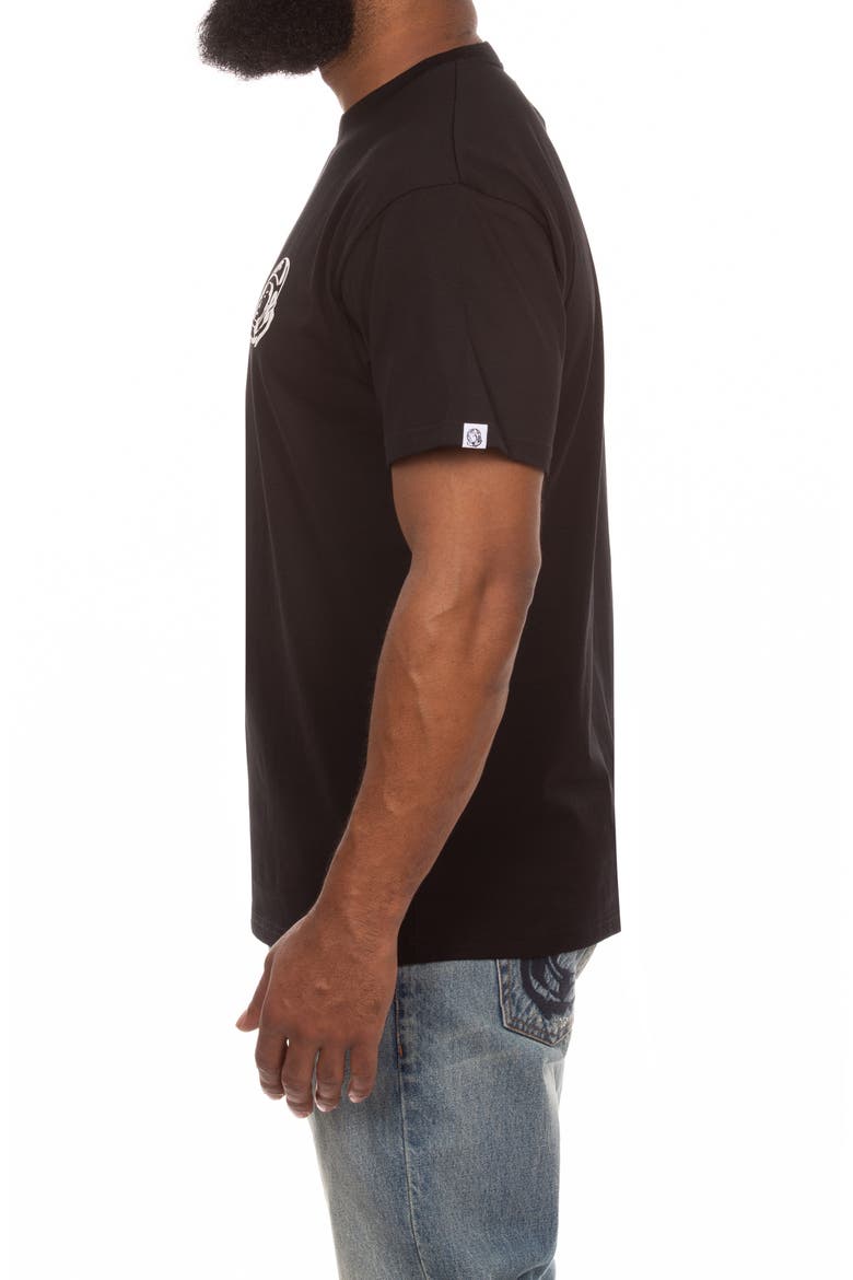Helmet Graphic T-Shirt, Alternate, color, BLACK