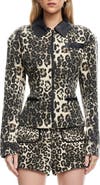 LIONESS Soho Leopard Print Jacket