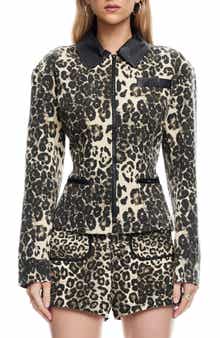 Soho Leopard Print Jacket