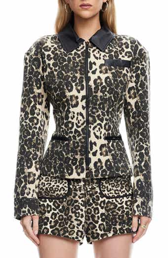 Soho Leopard Print Jacket
