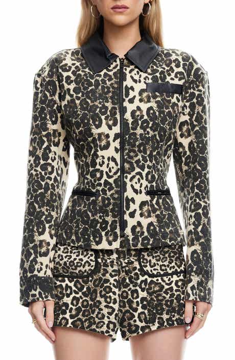 Soho Leopard Print Jacket