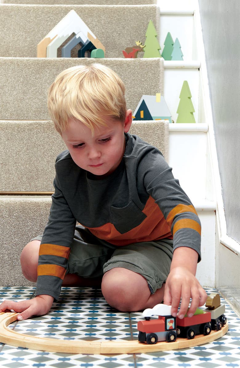 Tender Leaf Toys Treetops Train Set, Alternate, color, Multi