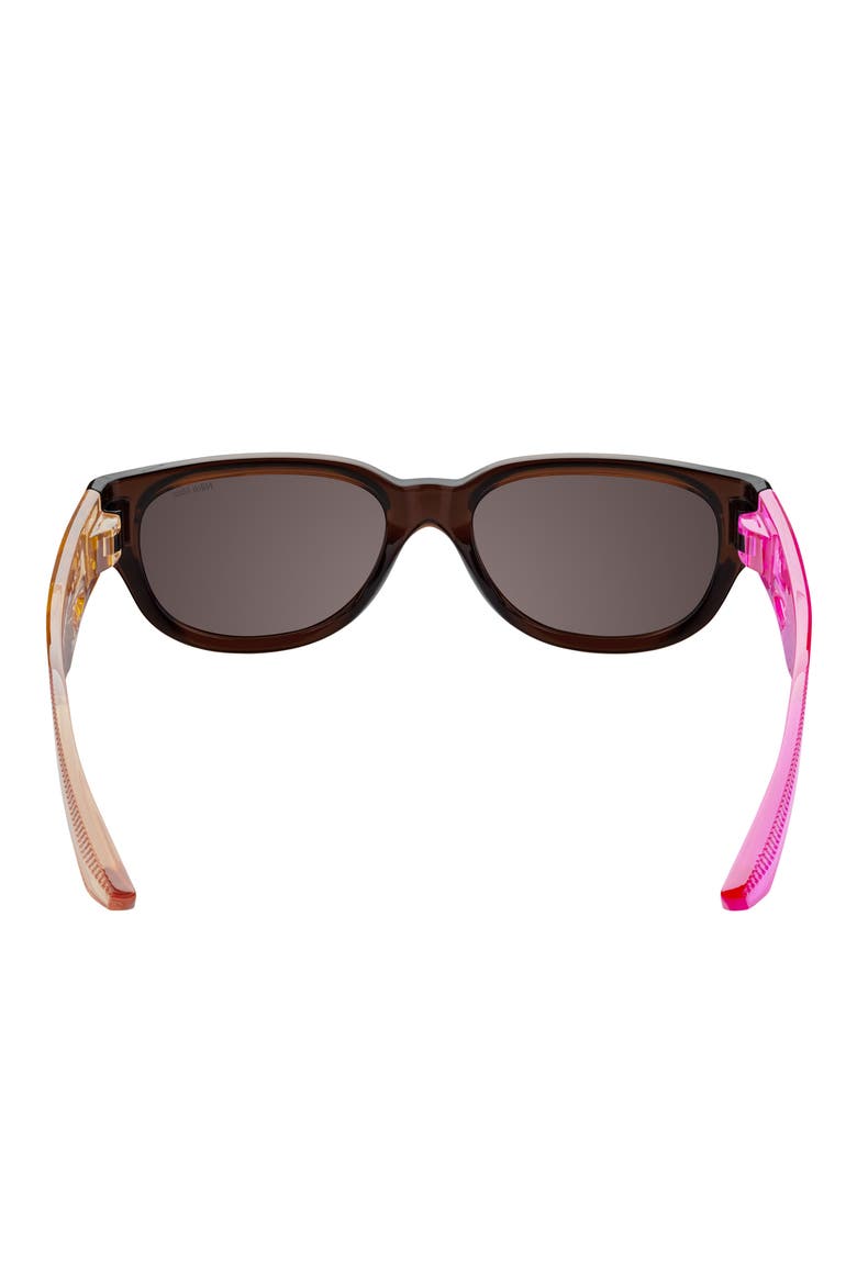 Variant II 54mm Oval Sunglasses, Alternate, color, EARTH / MAUVE