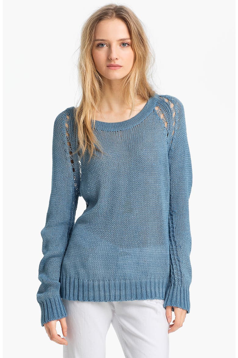'Bay' Sweater, Main, color, LIGHT BLUE