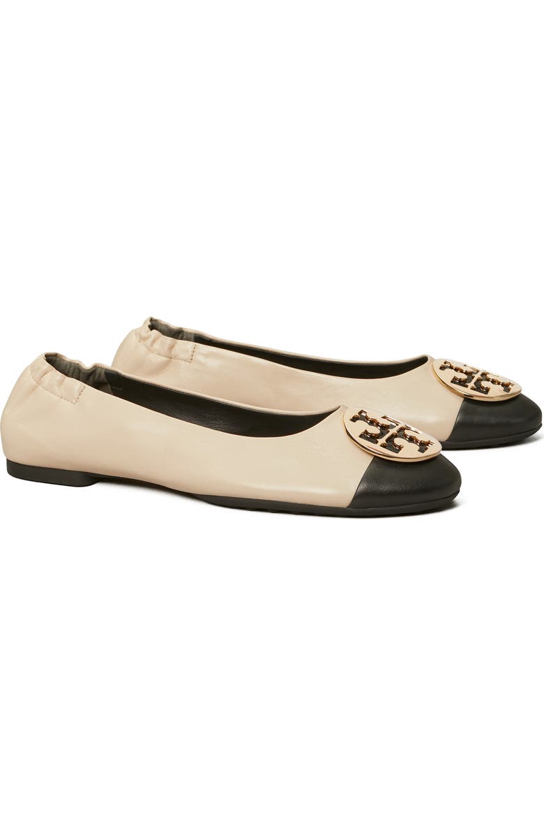 Tory Burch Claire Cap Toe Ballet Flat, Main, color,